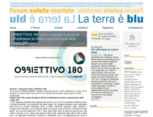 Tablet Screenshot of news-forumsalutementale.it